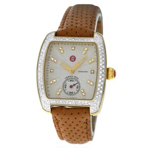 michele/米歇尔女士石英表真皮防水50m mw02a01d1942