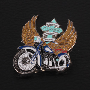 金属徽章定制俱乐部会员勋章订制个性创意烤漆摩托车奖章纪念品