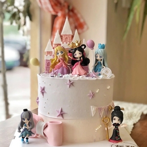 叶罗丽公主蛋糕