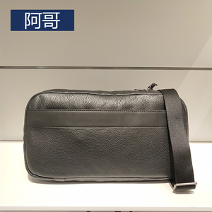 阿哥台湾店 ecco爱步 男士胸包 休闲斜跨包 9105591 现货