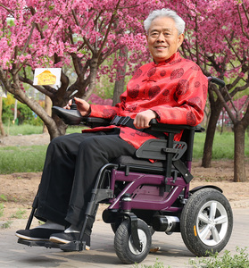 康翼812 电动轮椅 残疾人 老年人代步车 可选装锂电池 双人