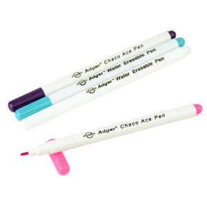 Adger自动褪色笔退色笔 服装画线自动水溶笔水消水解笔代替划分笔