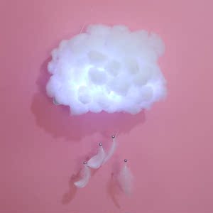云朵棉花灯