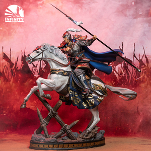 三国五虎系列 1/4 骠骑赵云雕像雕塑手办2人付款5880