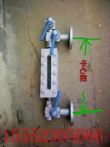 锅炉水位计。玻璃板水位计，X49H-25法兰平板水位计液位计指示器