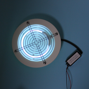 车载冷阴极紫外线消毒灯圆形内嵌式 医院120救护车杀菌灭菌12v24v