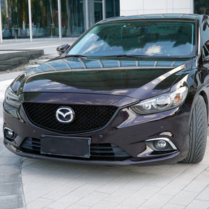 适用于13-21款马自达6阿特兹改装蜂窝中网满天星进气格栅前铲包围