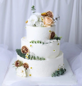 结婚蛋糕婚礼三层