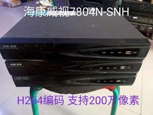 二手海康威视 4路NVR 高清网络硬盘录像机 DS-7804N-SNH 议价