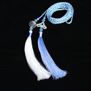 铃铛宫绦古风编织腰链流苏腰坠汉服发带配饰