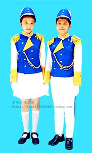 鼓号服装 少先队鼓号服装 学生表演服 少年先锋队鼓号