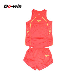 新品多威田径服男女套装短跑长跑运动服学生比赛训练服83802