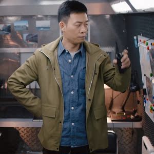 原版重生之门张译罗坚同款夹克外套拼接口袋拉链连帽外套男衣服潮