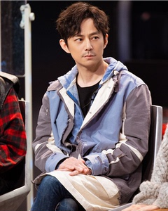 原版大侦探7何炅同款夹克外套拼接拼色破旧设计外套上衣男衣服潮