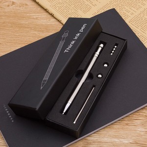 解压磁铁笔送芯6珠强性减金属签字中性礼盒套装