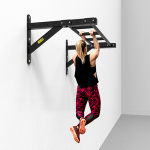 东际室内健身多把位单杠墙体壁挂trx架 引体向上单双杠