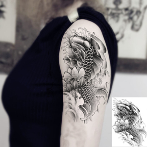 纹身贴女持久仿真韩国性感刺青遮疤痕诱惑图腾贴纸一份18张239人付款