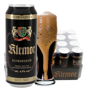 明年4月到期特价德国原装进口卡蒙纯麦黑啤酒500ml*24听整箱包邮