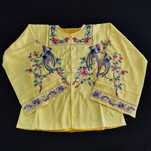 京剧戏曲虞姬黄古装上衣戏剧霸王别姬虞姬服装演出鱼鳞甲青岛剧装