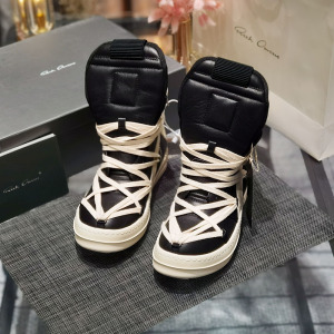 欧美潮鞋ro20ss高帮男经典真皮ro倒三角五芒星情侣六芒星厚底板鞋