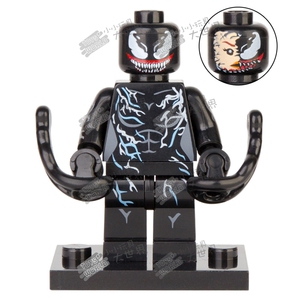 乐高毒液致命守护者人仔玩具