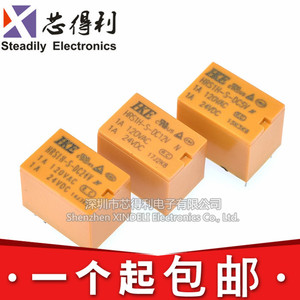 HRS1H-S- DC5V DC12V DC24V 1A 120VAC HKE 原装汇港信号继电器