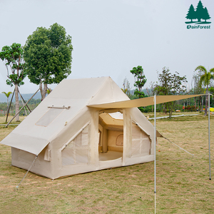 充气帐篷户外露营自动折叠便携式金字塔小屋野营一体双人房子