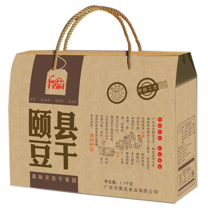 四川特产岳池豆干礼盒装广安豆腐干牛皮豆干零食小吃小平故里豆干