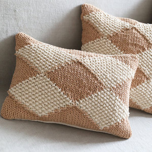 原创手工编织抱枕