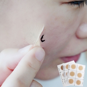 假皮肤贴脸部遮瑕遮纹身假脸皮贴仿真遮疤痕神器贴肉色盖黑痣隐形