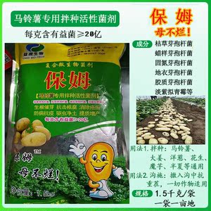土豆拌种剂马铃薯专用洋芋魔芋通用微生物菌剂种衣剂生根增产菌肥