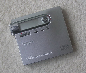 sony mz-n10 md 录放随身听(单机!