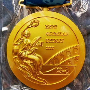 悉尼奥运会金牌 2000澳大利亚体育运动会徽章奖牌奖杯挂牌纪念品