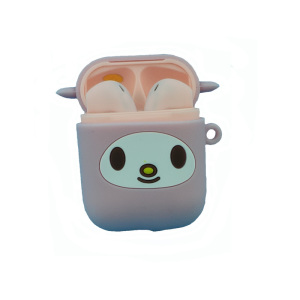 创意蓝牙耳机卡通粉色布丁狗可爱真无线迷你超小单双耳塞跑步运动