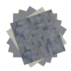 0办公室pvc地板胶方块地毯纹石塑地板革防水耐磨地板塑胶地板贴