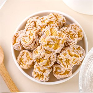 冰梅冰爽话梅清凉甘甜李子干四季梅子小吃休闲零食果脯干散装500g