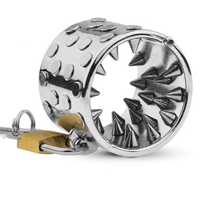 囚鸟正品 尖钉阴囊束缚器cb6000s男用情趣cb3000贞洁虐阳带阴茎锁