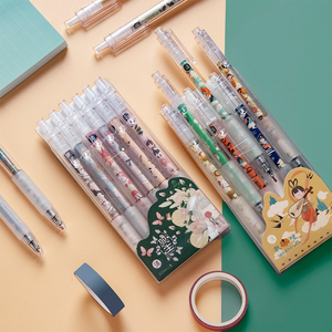 三年二班 麻球按动中性笔st笔尖0.