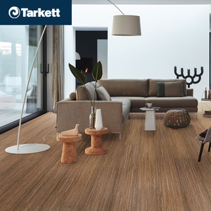 欧洲原装进口tarkett得嘉三层实木地板salsa橡木碎拼棕色