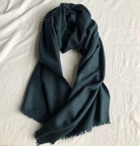 肥鱼好物 出口意大利lp山羊绒loropiana水波纹围巾cashmere披肩