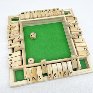 数字四面翻牌大班数学区域投放材料桌面互动游戏益智区玩具幼儿园