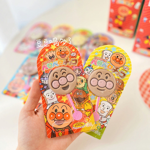 现货 日本儿童零食 不二家面包超人可爱卡通大支头型巧克力棒棒糖