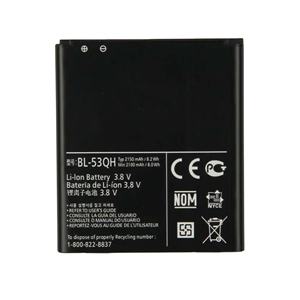 适用于LG F160L P760 765 P880 F200S F200K L9 BL-53QH手机电池