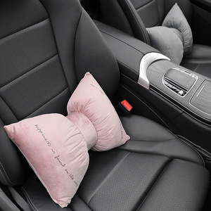 汽车内颈椎头枕护颈枕小车用看脖子腰靠枕头一对套装创意车载女生