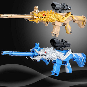 大号黄金m416五爪金龙皮肤突击枪吃鸡枪玩具m416m4仿真5爪c16套装