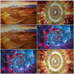 大漠之花 舞蹈背景 西域风情丝绸之路沙漠新疆歌舞台led视频素材