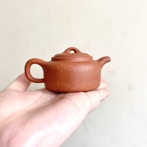 仿古井栏 全手工红降坡宜兴紫砂壶传统茶壶茶具 羊角山陶工