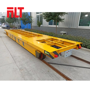 车间轨道转运车地轨车 平板转运过跨地爬车 自动物料电动平车