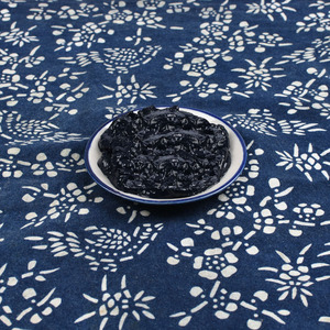 蓝靛泥染料蜡染纯植物提取扎染型糊染手工diy材料包蓝靛包加助剂