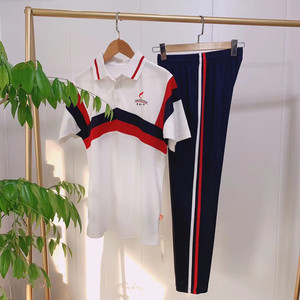 珠海一中高中校服裤长裤学生运动校裤夏季装速干短裤短袖男女上衣